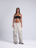 Women Cemented 10-Pockets Denim