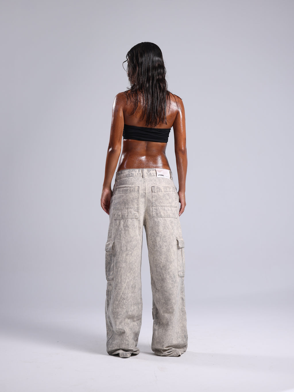 Women Cemented 10-Pockets Denim