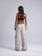 Women Cemented 10-Pockets Denim
