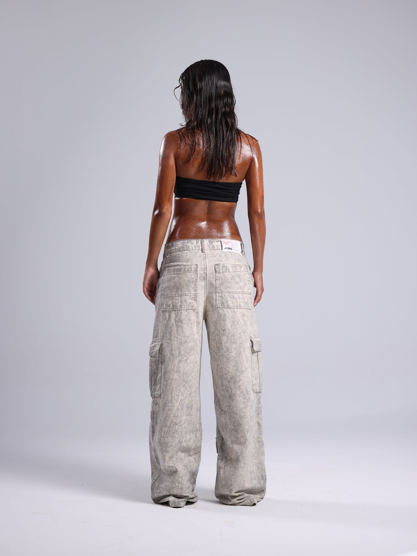 Women Cemented 10-Pockets Denim