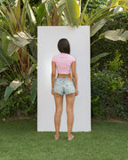 Candy Pink Crop Top