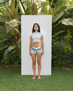 Cloudy Pink Crop Top