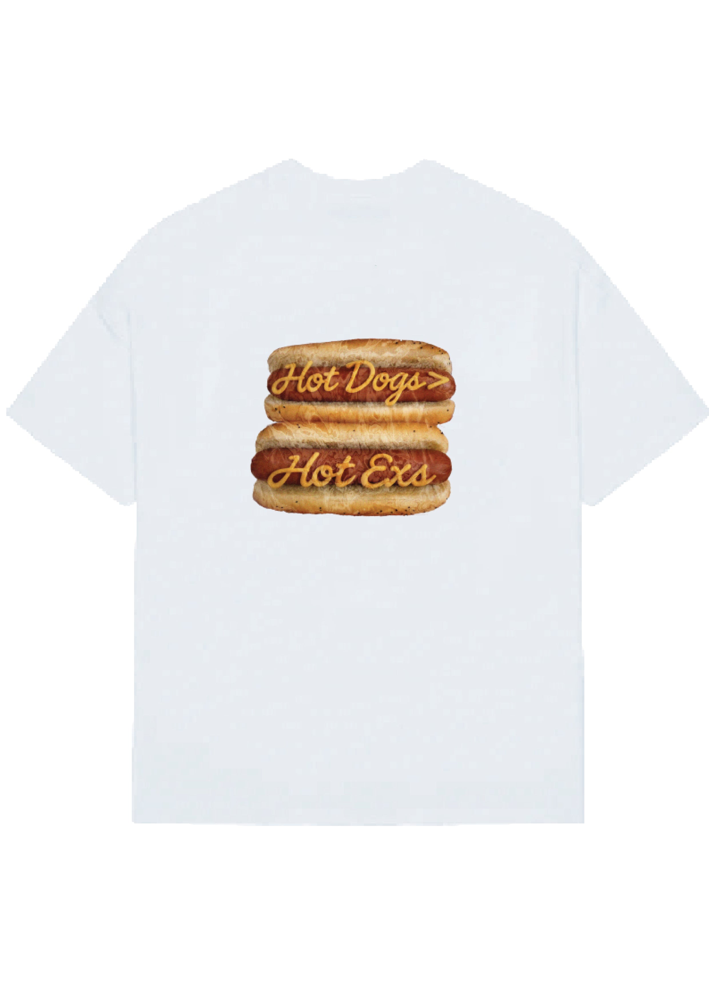 "Hot Dogs > Hot Exes" Graphic T-shirt