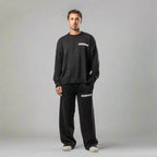 Black Juvenile Logo Knit Sweater