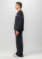 Black Juvenile Logo Knit Sweater