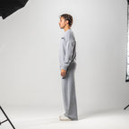 Grey Juvenile Logo Knit Sweater
