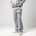 Grey Knitted Sweatpants