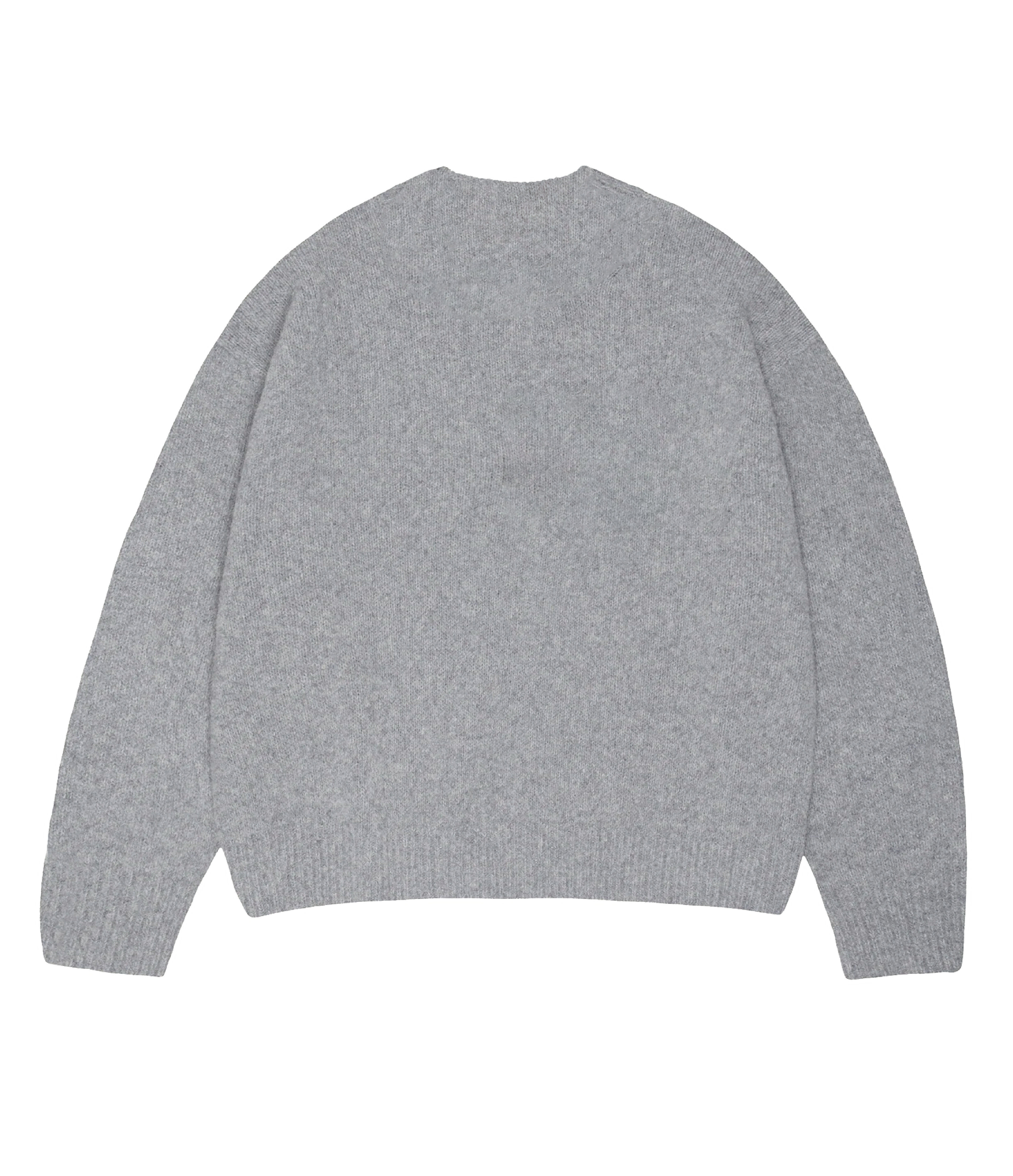 Grey Juvenile Logo Knit Sweater