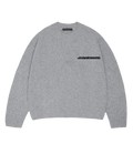 Grey Juvenile Logo Knit Sweater