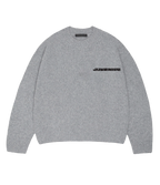 Grey Juvenile Logo Knit Sweater