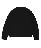 Black Juvenile Logo Knit Sweater