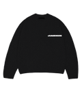 Black Juvenile Logo Knit Sweater