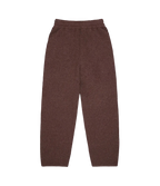 Brown Knitted Sweatpants
