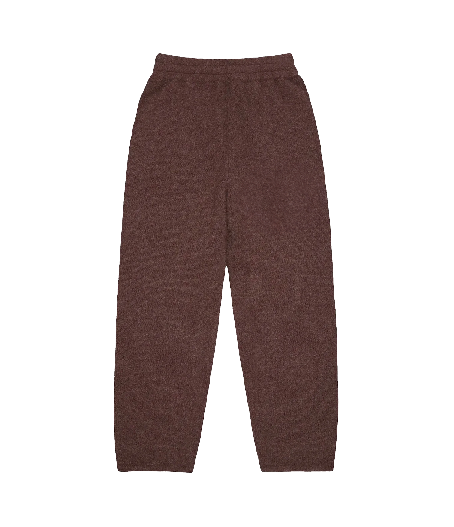 Brown Knitted Sweatpants