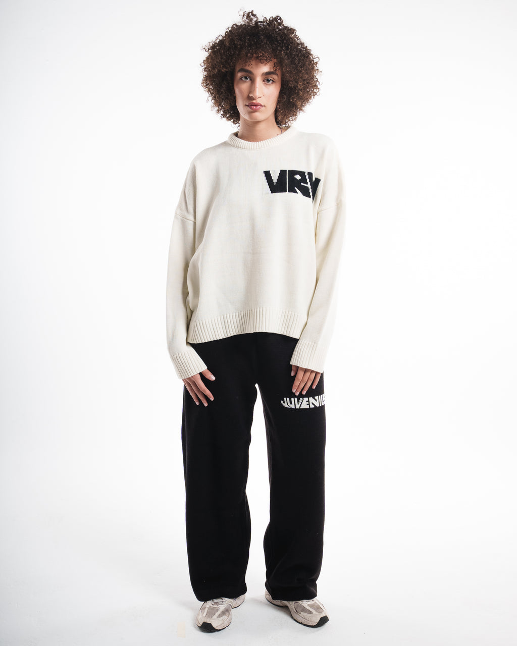 Off-White VRV Logo Knit Sweater