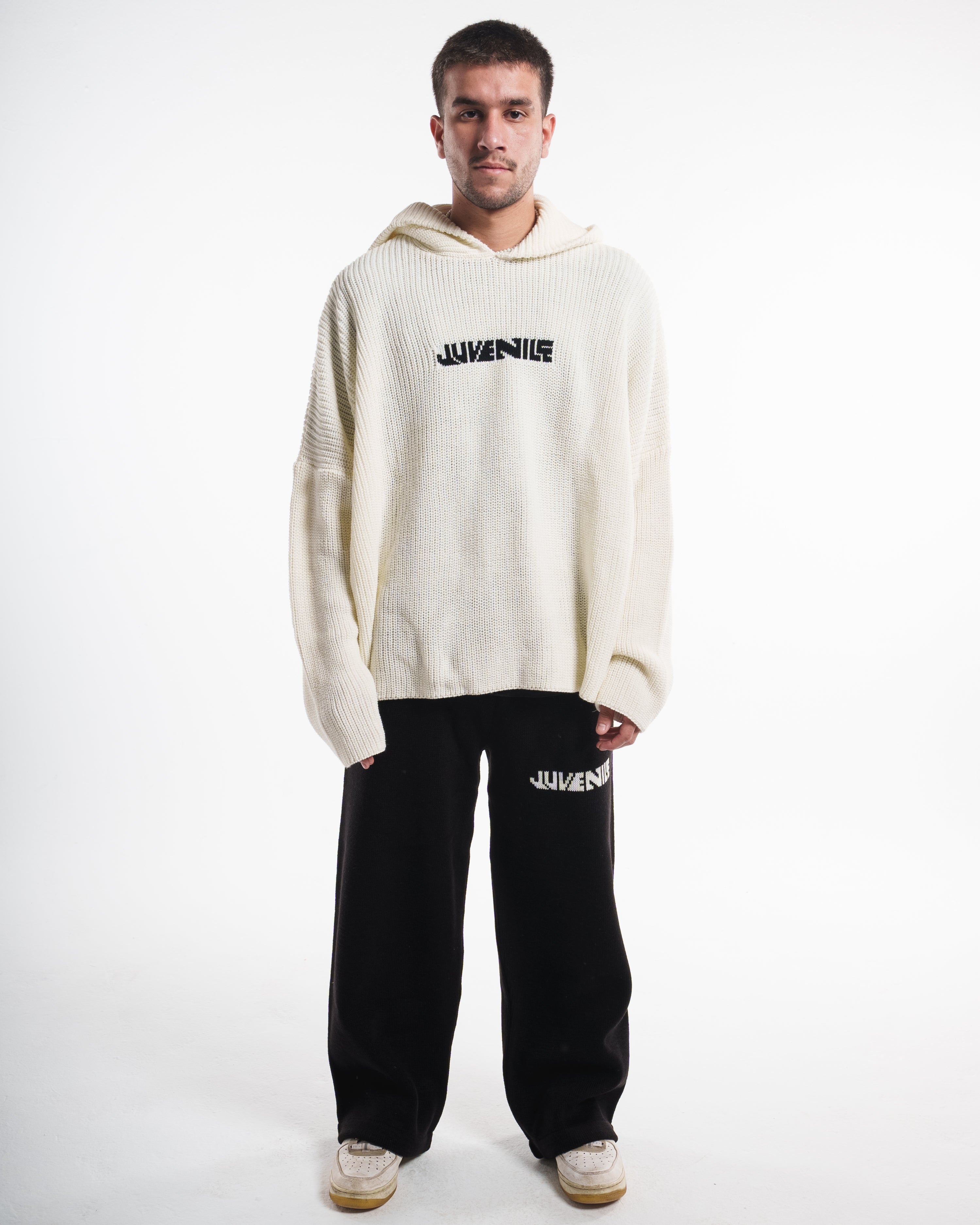 Off-White Knit Hoodie
