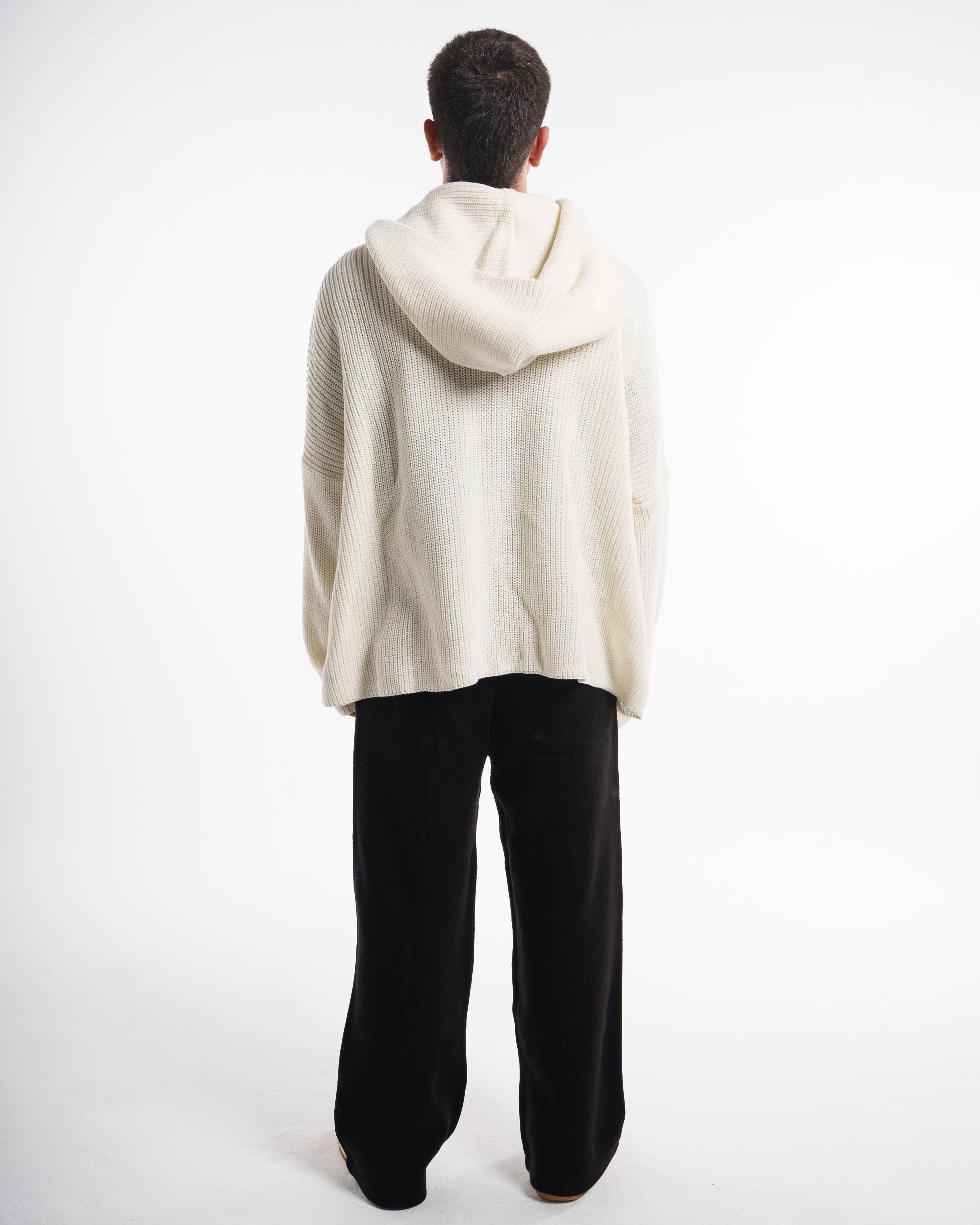 Off-White Knit Hoodie