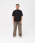Men Baggy Jeans - Dusty Grey