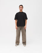 Men Baggy Jeans - Dusty Grey