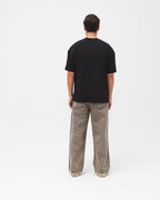 Men Baggy Jeans - Dusty Grey