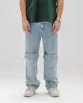 Men Two Pockets Denim Jeans