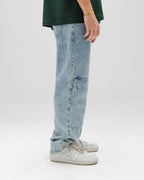 Men Two Pockets Denim Jeans