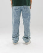 Men Two Pockets Denim Jeans