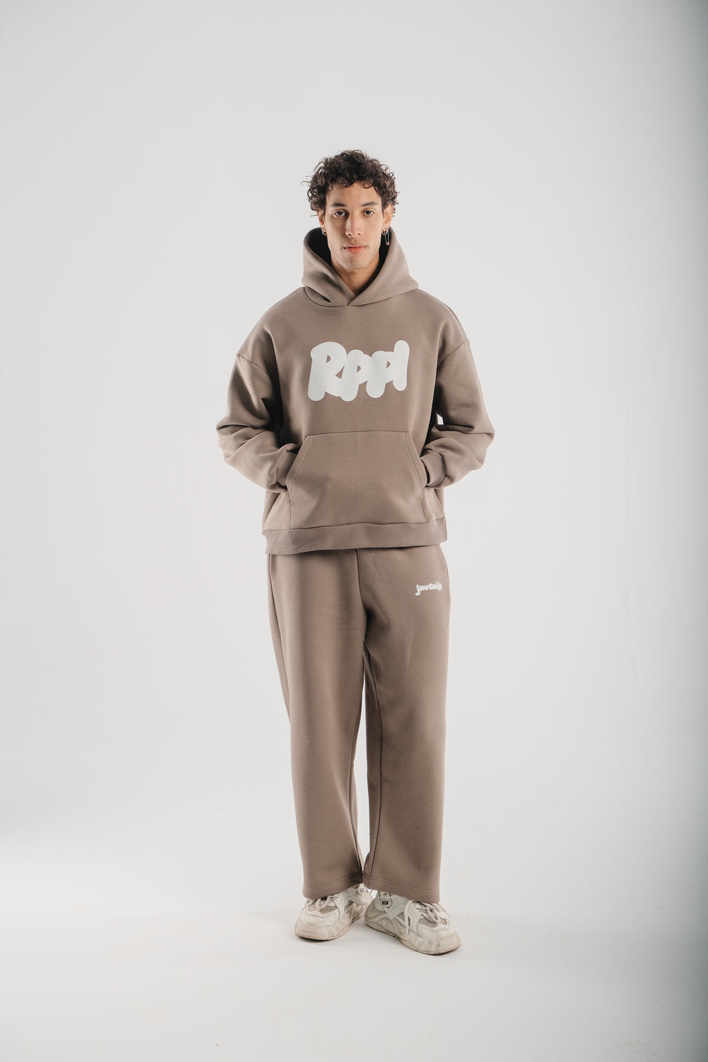 Pale Olive R1 Hoodie