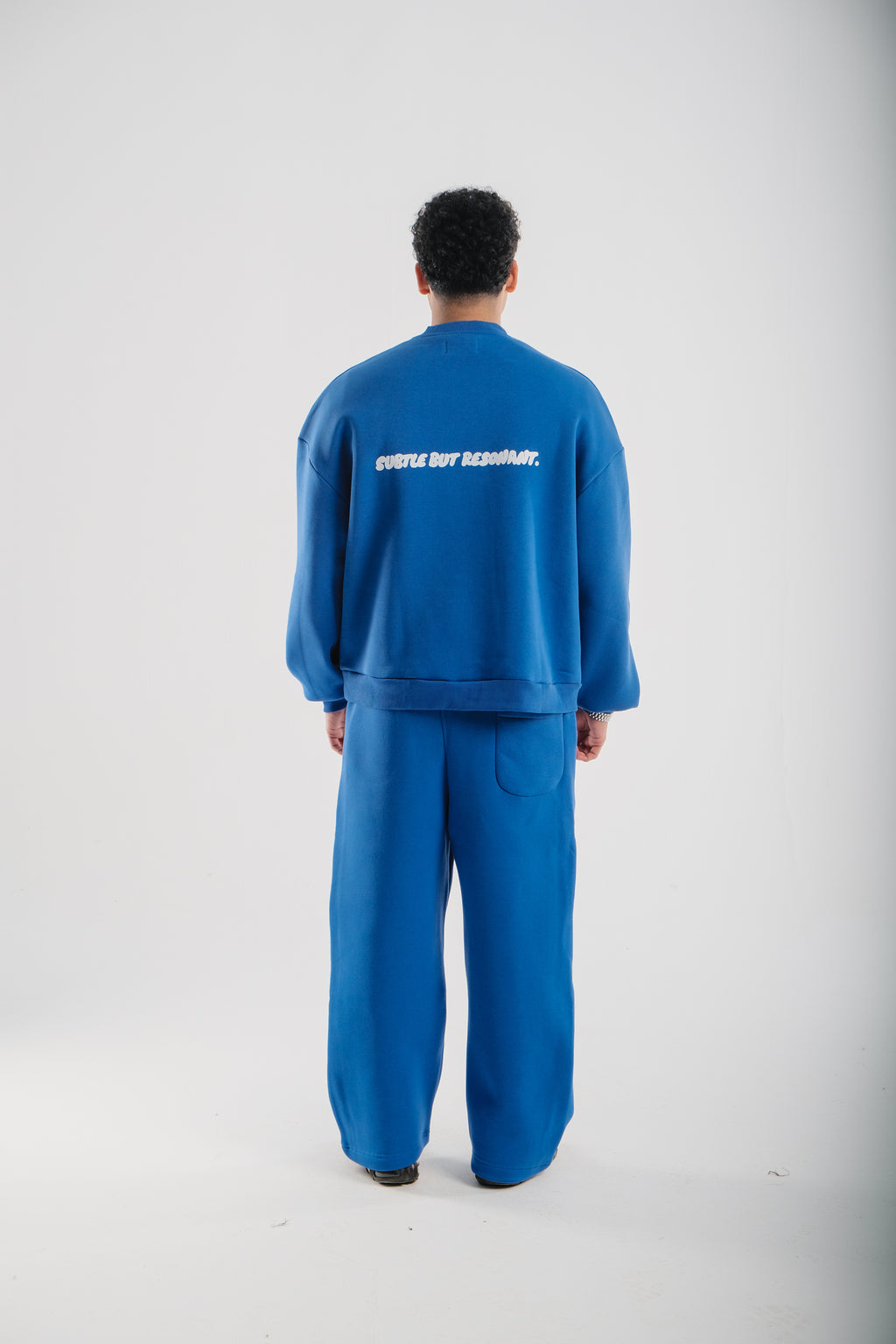 Blue R1 Crewneck