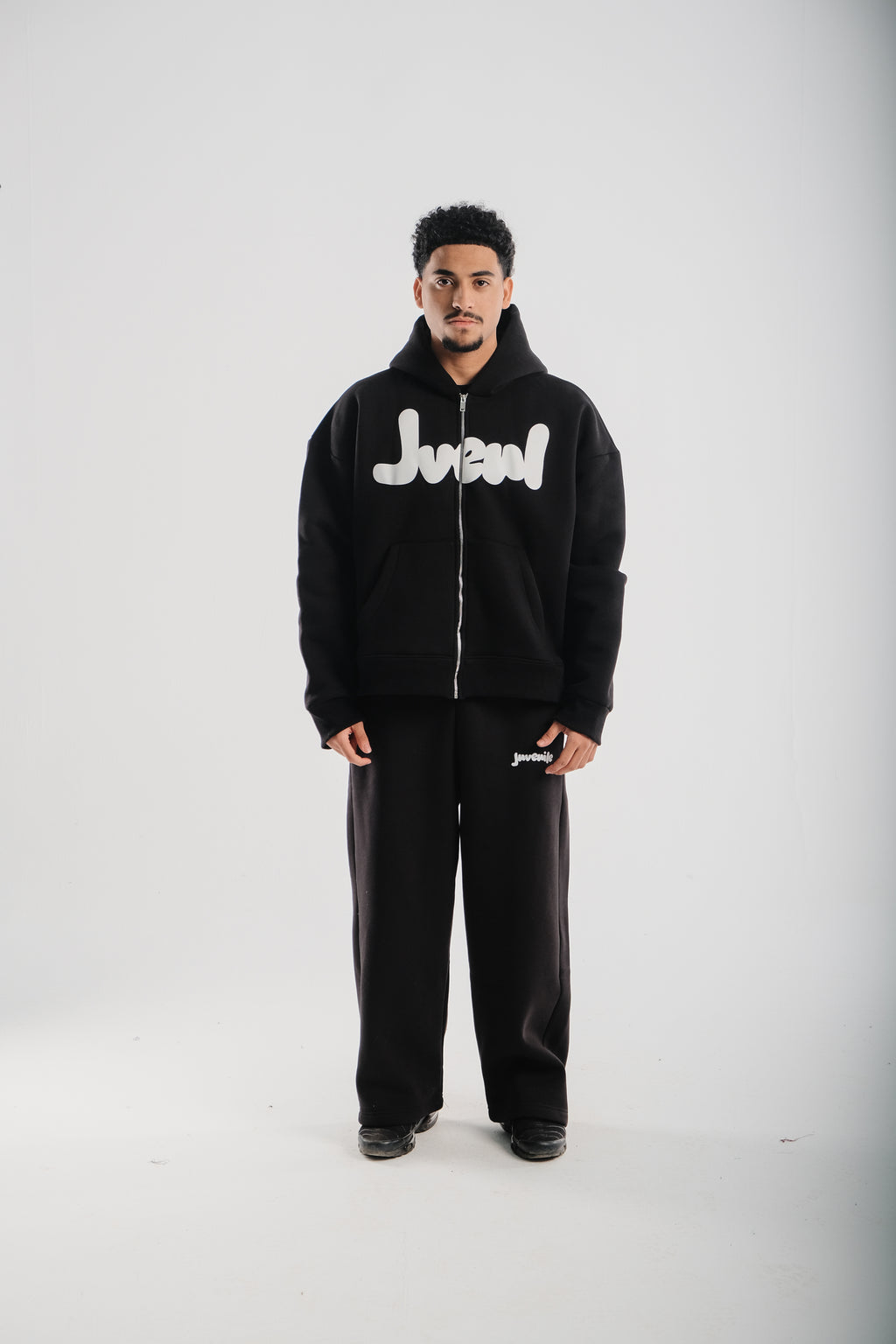 Night JVENL zipped hoodie