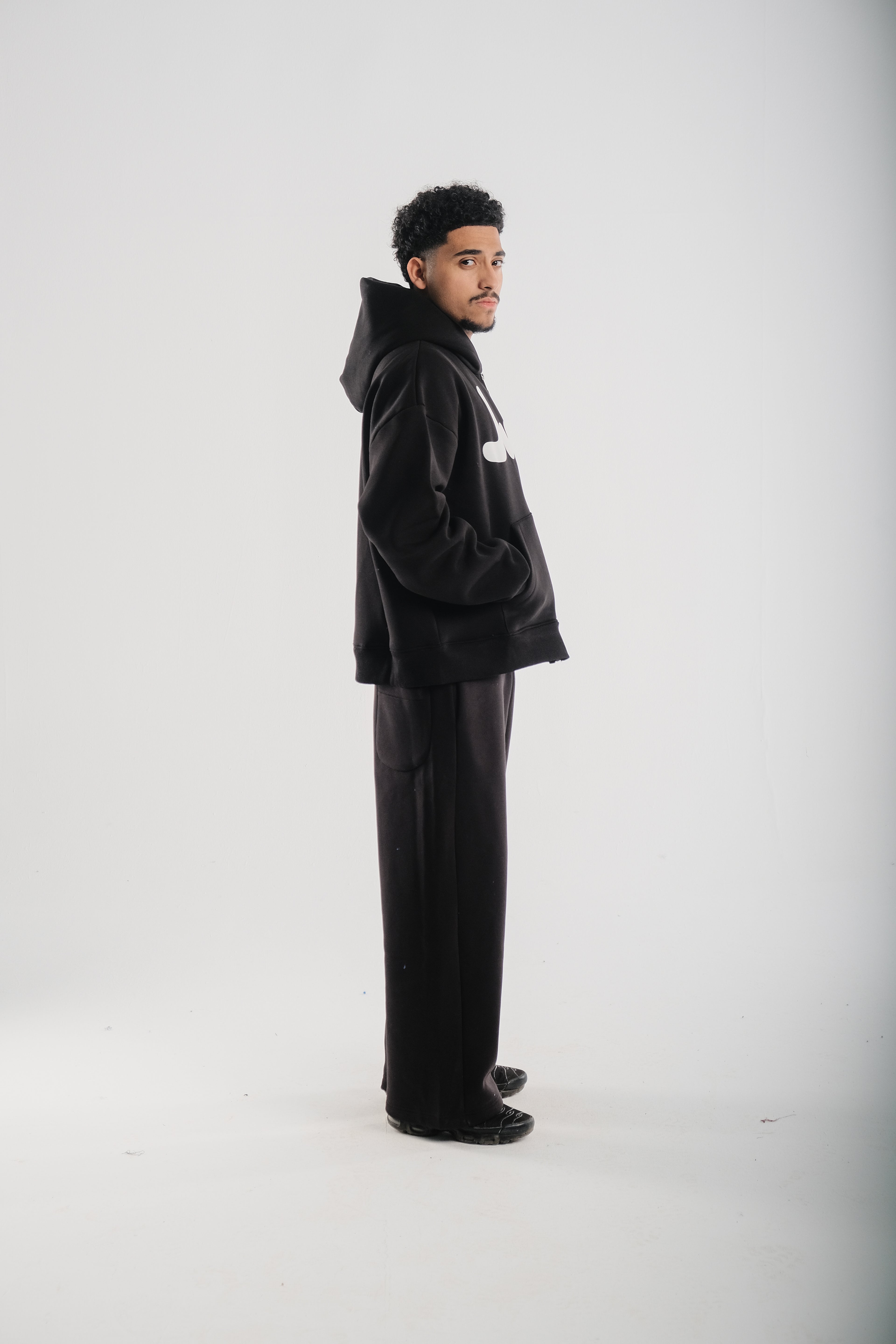 Night JVENL zipped hoodie