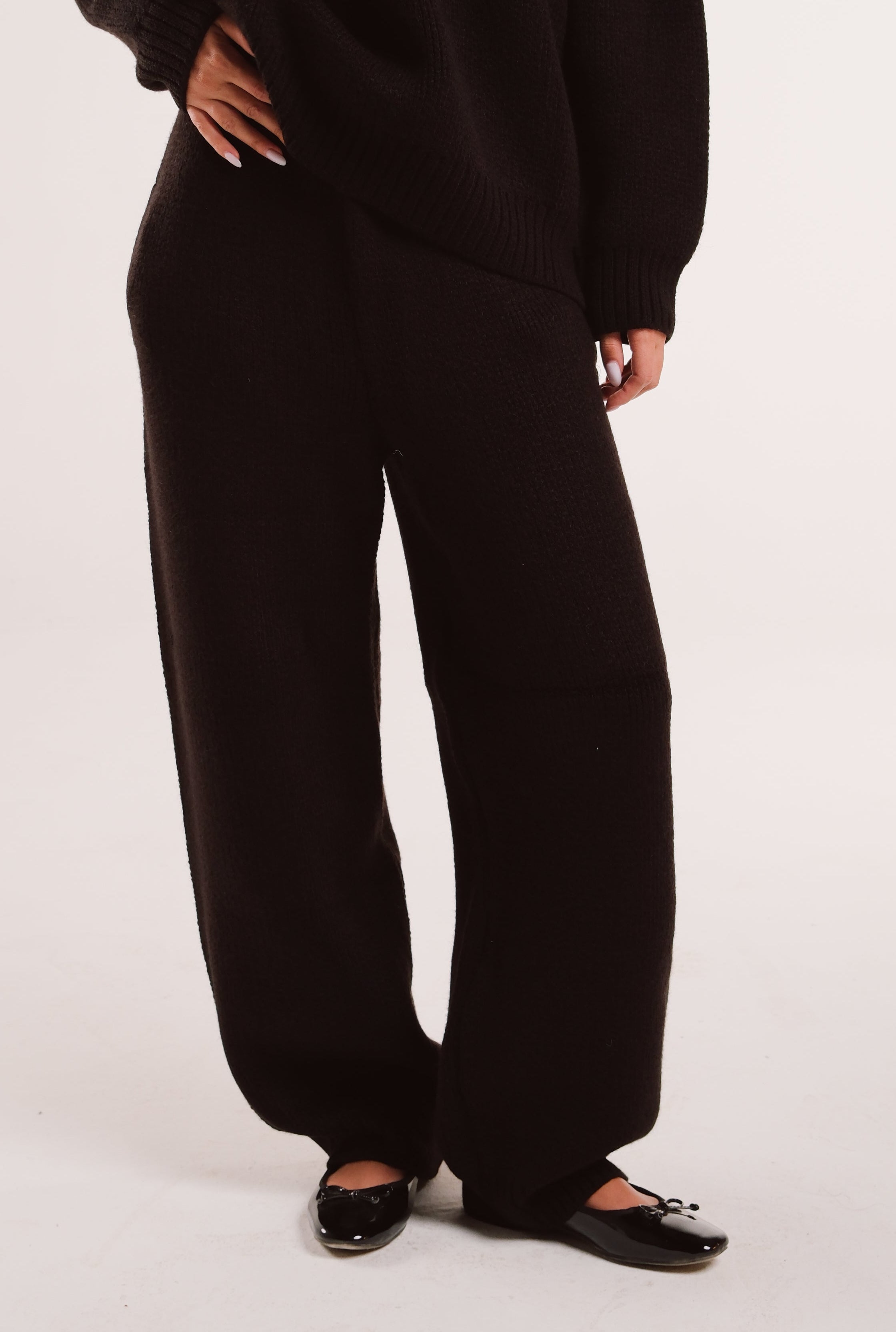 Heavy Knit Stacks in Night