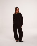 Heavy Knit Stacks in Night