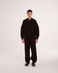 Heavy Knit Polo in Night