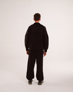 Heavy Knit Polo in Night