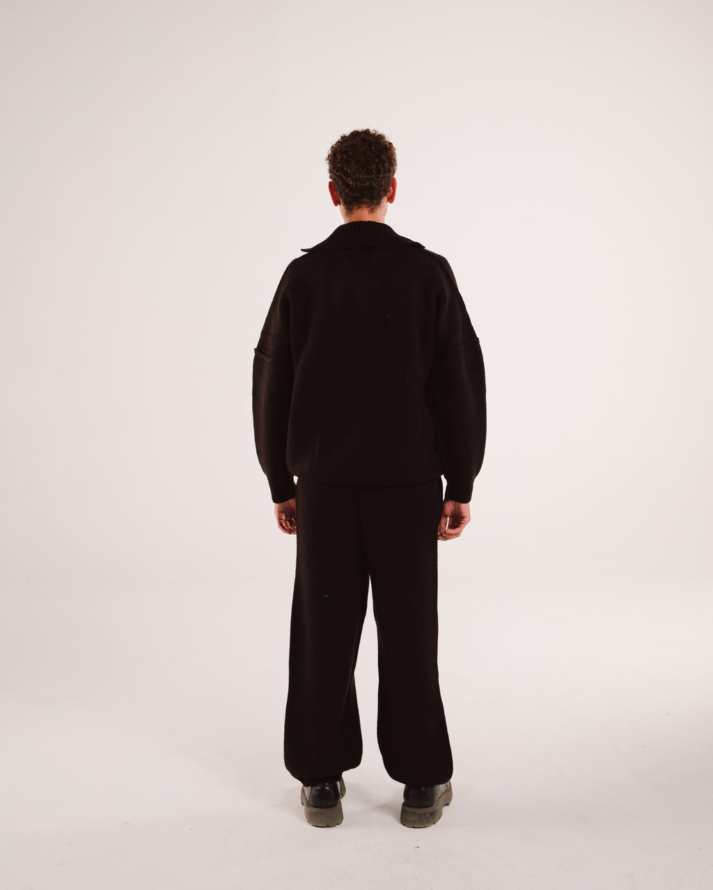 Heavy Knit Stacks in Night