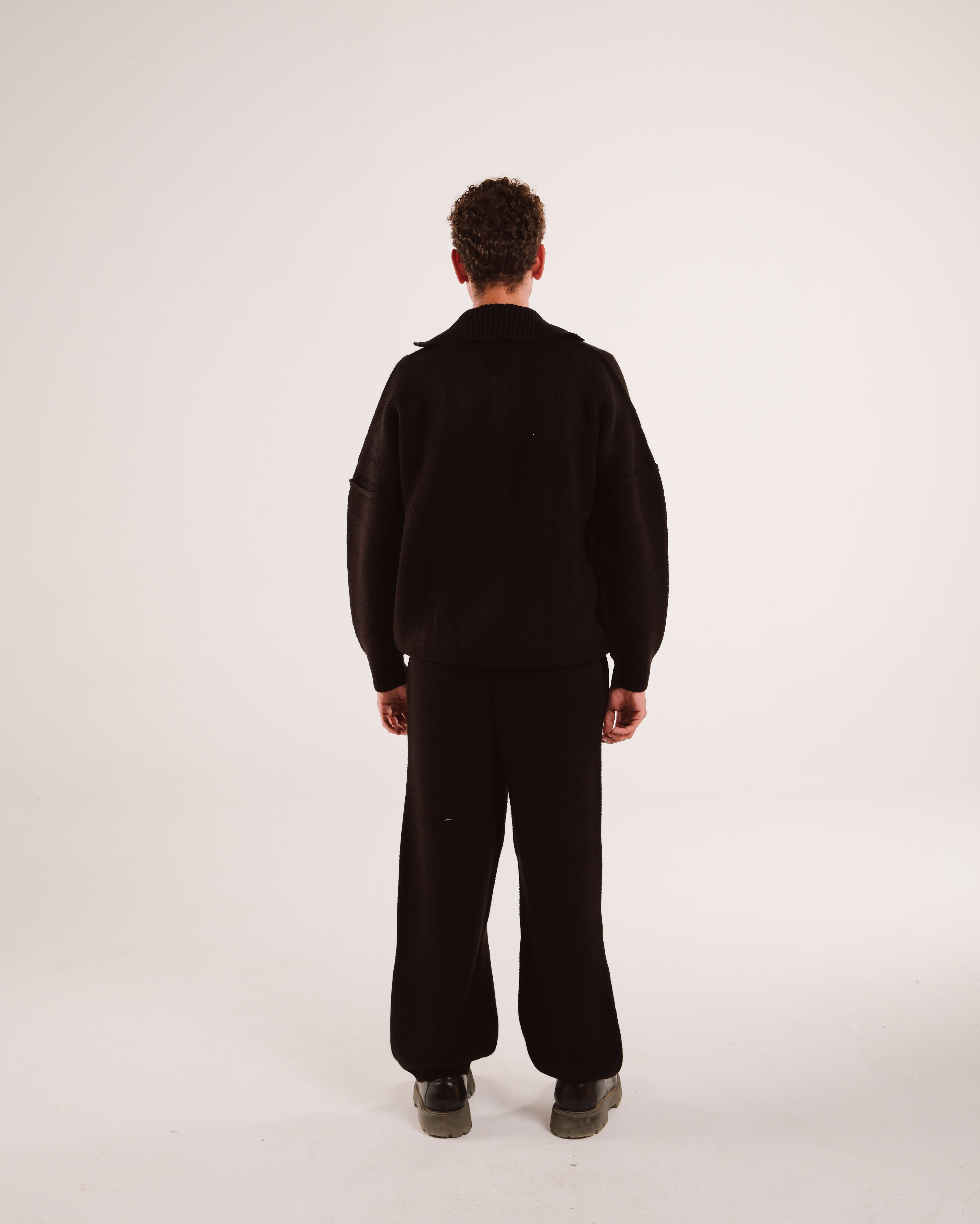 Heavy Knit Stacks in Night