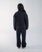 JUVENILE Signature Half Zip in Midnight Blue