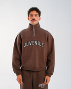 JUVENILE Signature Half Zip in Brown