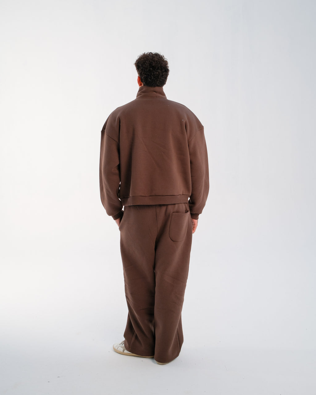 JUVENILE Signature Half Zip in Brown