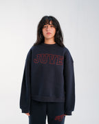 JUVE Signature Crewneck in Midnight Blue