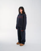 JUVE Signature Crewneck in Midnight Blue