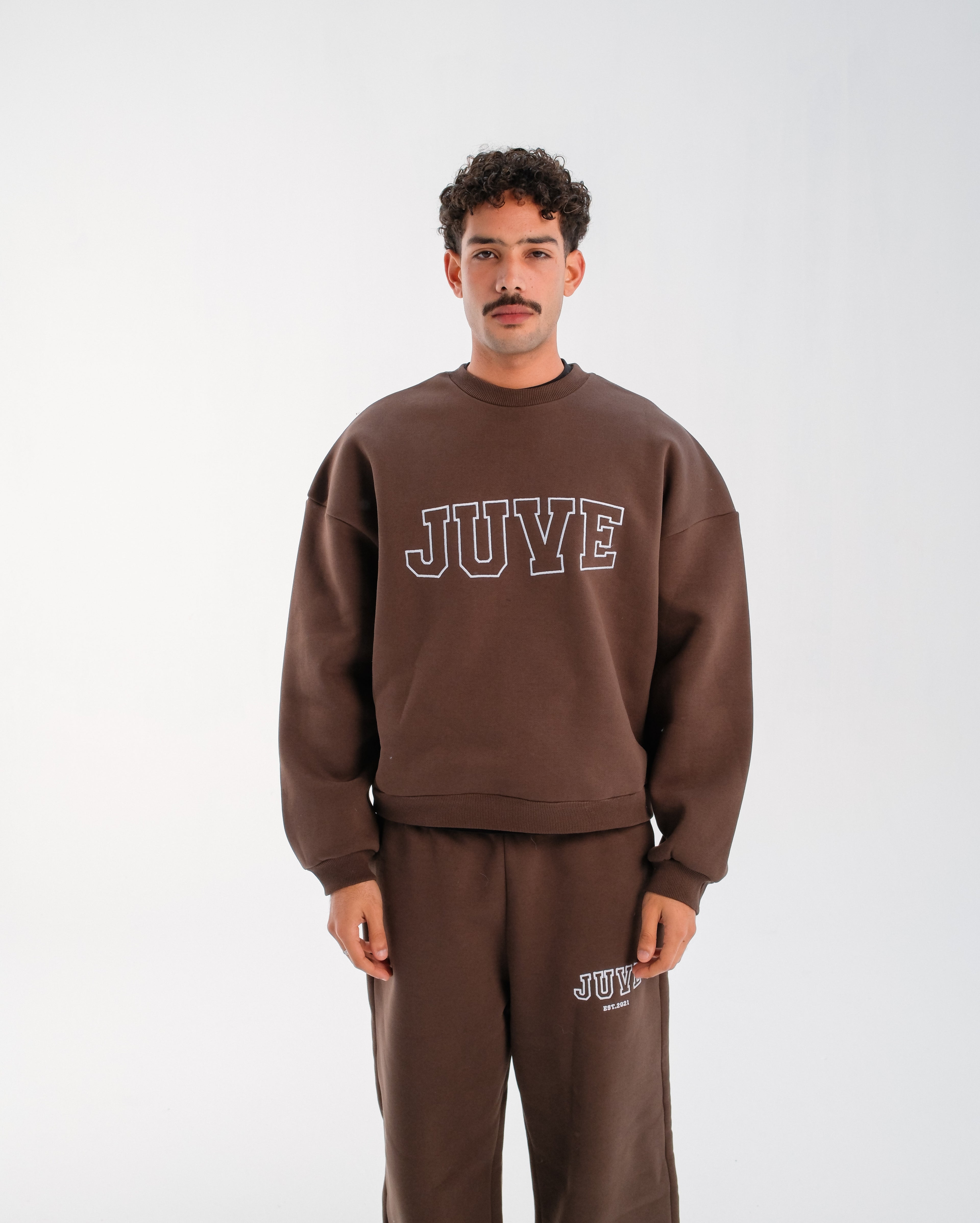JUVE Signature Crewneck in Brown