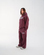 JUVE Signature Sweats in Dark Cherry