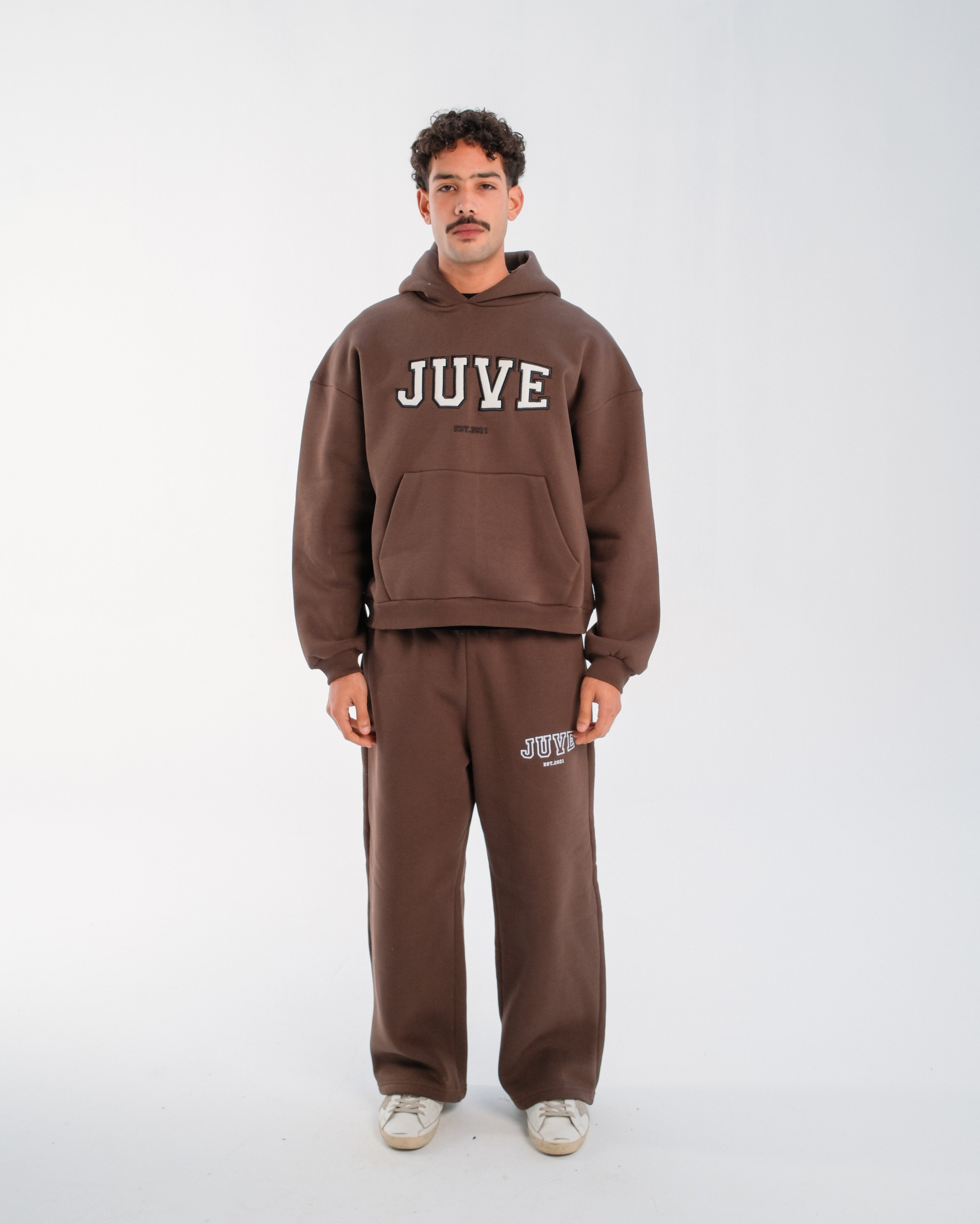 JUVE Signature Hoodie in Brown