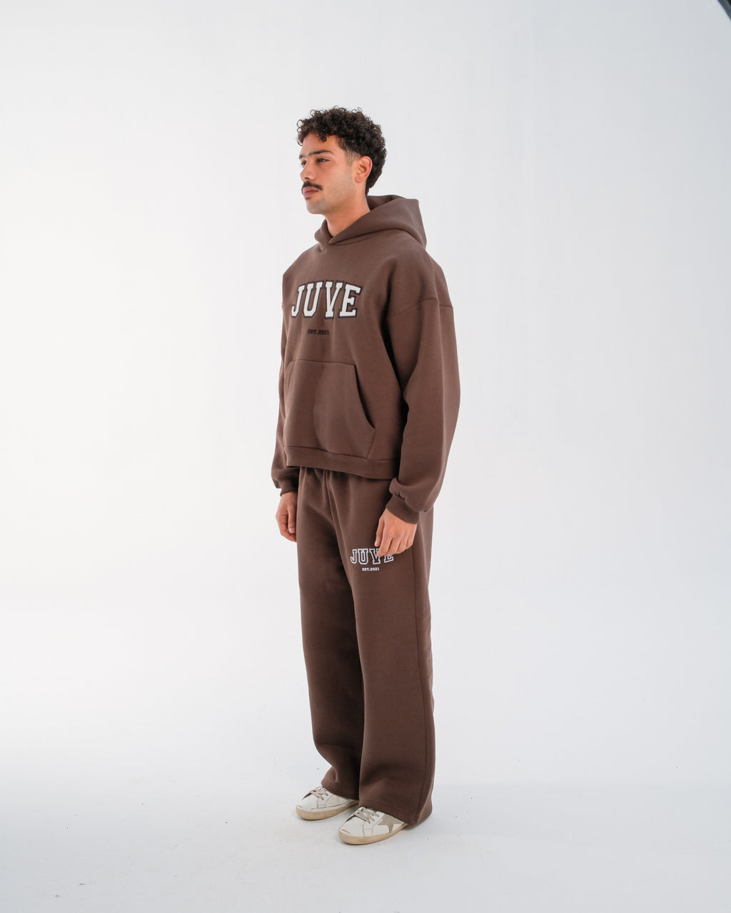 JUVE Signature Hoodie in Brown