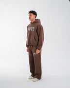 JUVE Signature Hoodie in Brown