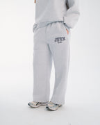 JUVE Signature Sweats in Light Gray Melange