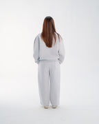 JUVE Signature Sweats in Light Gray Melange