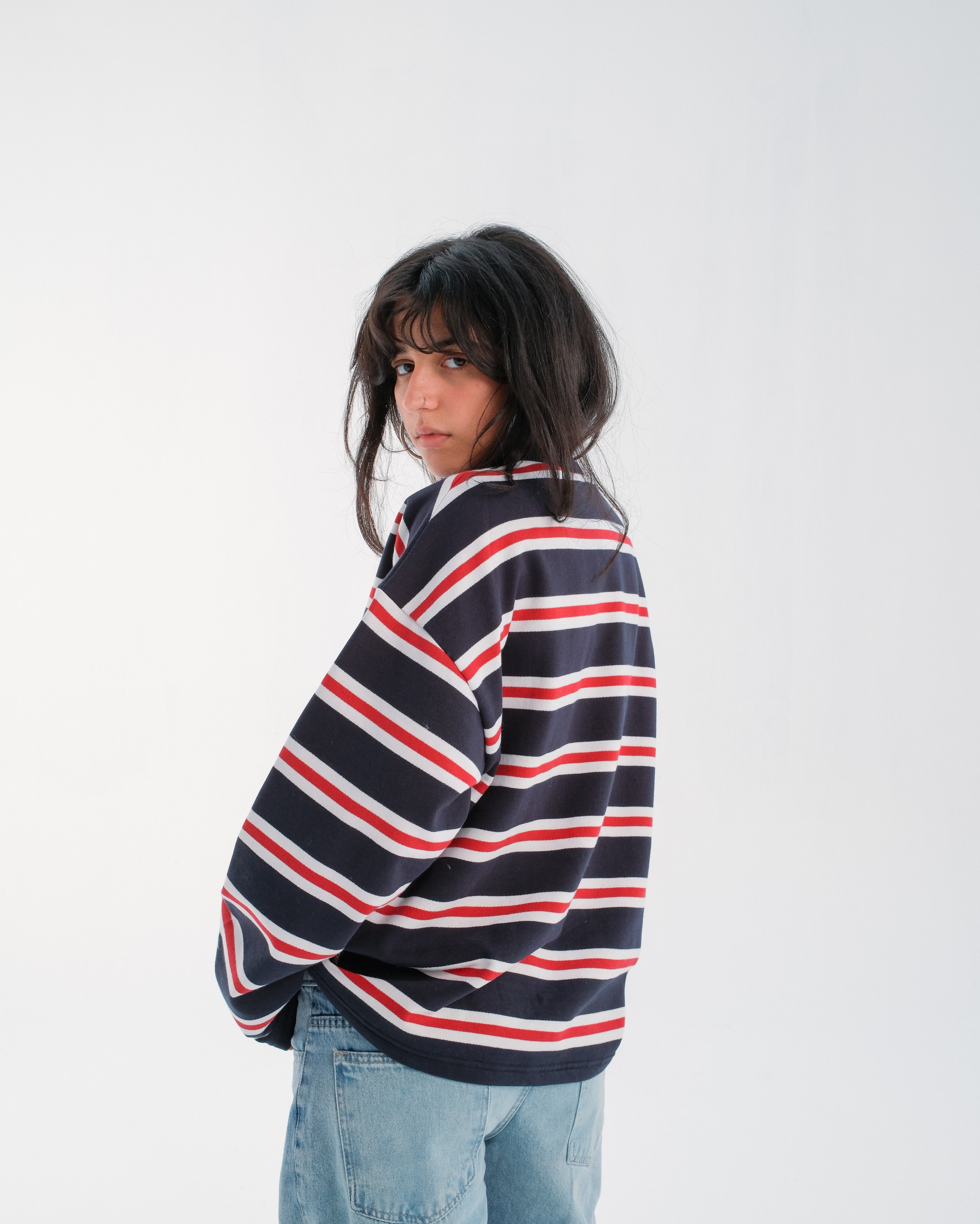 The Late December Striped Crewneck